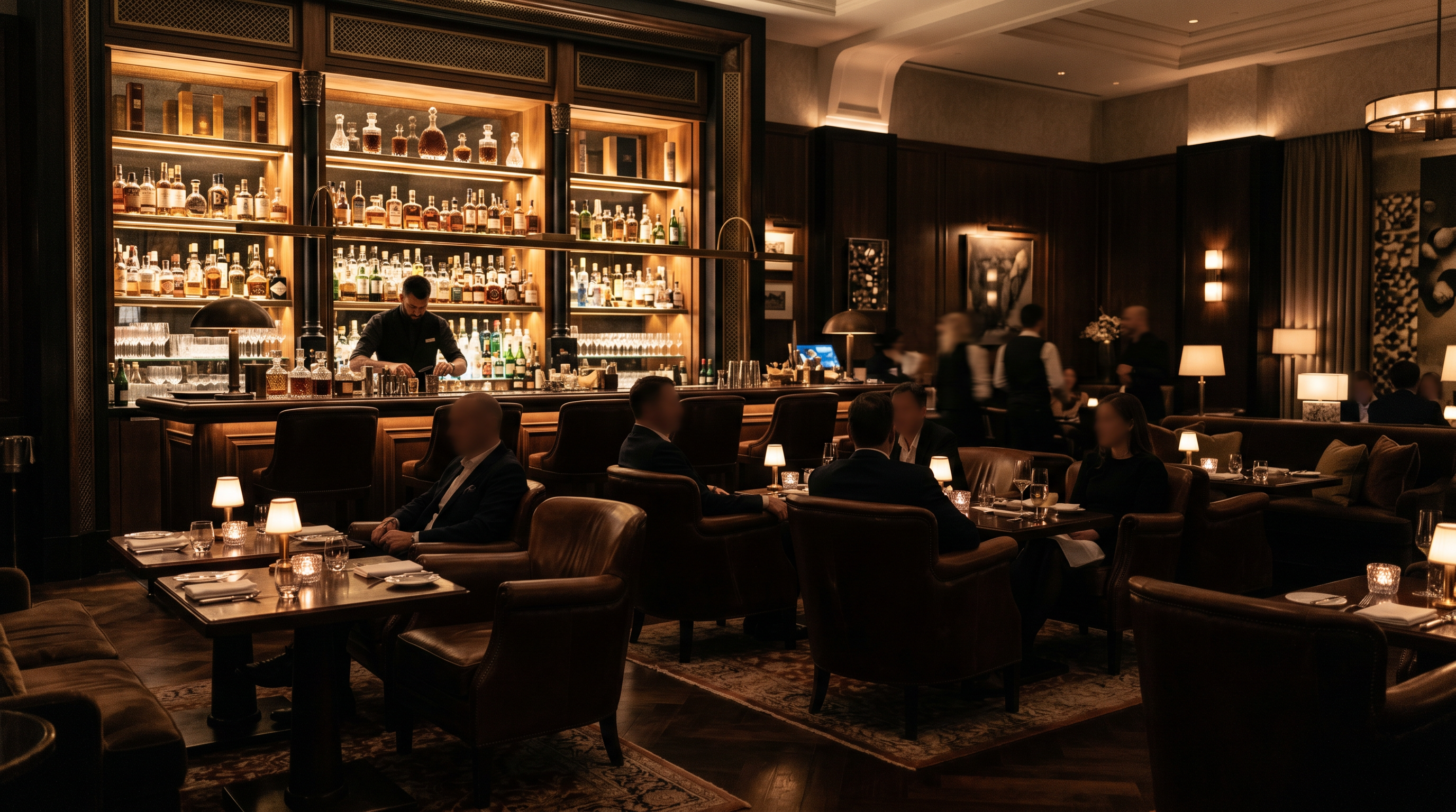 Cocktail lounge bar at UKRankingSite hotel